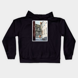 St Mary's Water Lane, Shrewsbury, Shropshire, England Kids Hoodie